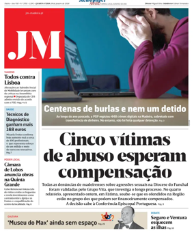 Cover of Jornal Madeira
