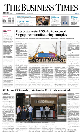 Cover of The Business Times