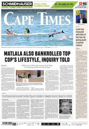 Cover of Cape Times