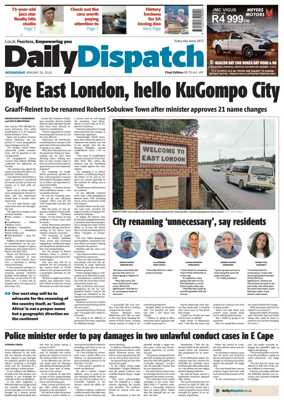 Cover of Daily Dispatch