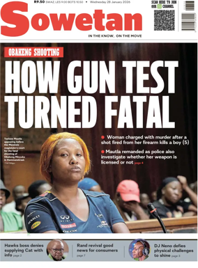 Cover of Sowetan