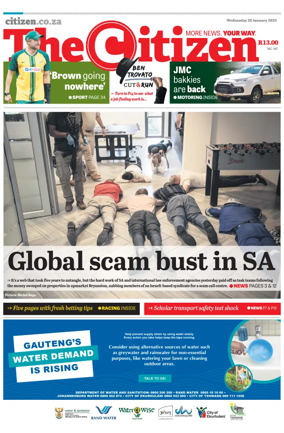Cover of The Citizen (KZN)