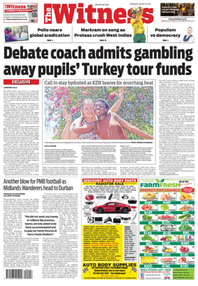 Cover of The Witness (South Africa)