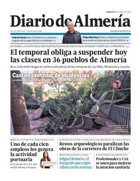 Cover of Diario de Almeria