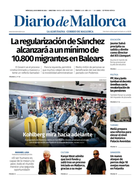 Cover of Diario de Mallorca