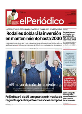 Cover of El Periodico - Castellano