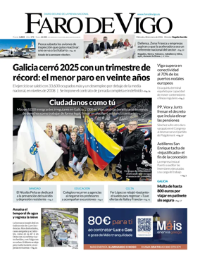 Cover of Faro de Vigo