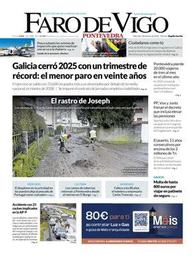 Cover of Faro de Vigo (Pontevedra)