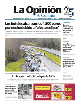 Cover of La Opinion de A Coruna