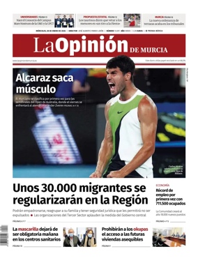 Cover of La Opinion de Murcia