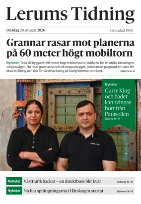 Cover of Lerums Tidning