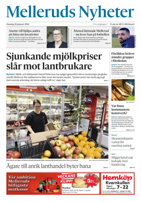 Cover of Melleruds Nyheter