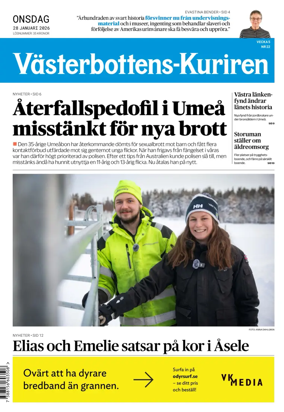 Cover of Vasterbottens-Kuriren