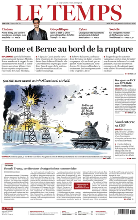 Cover of Le Temps