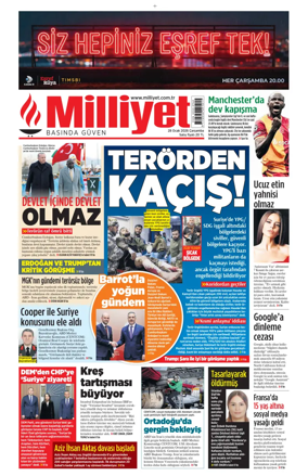 Cover of Milliyet