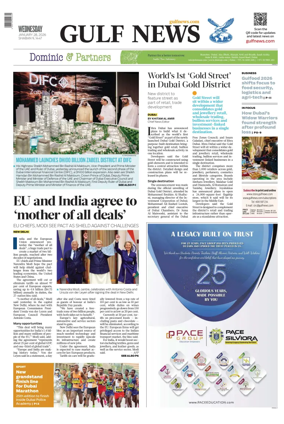 Cover of Gulf News