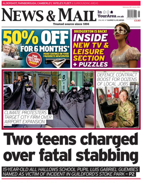 Cover of Aldershot News & Mail