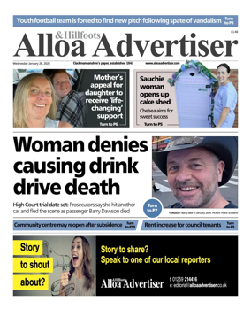 Cover of Alloa Advertiser