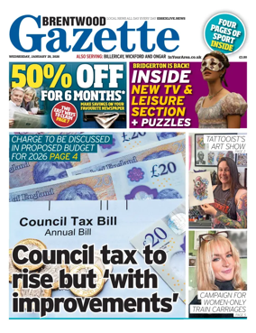 Cover of Brentwood Gazette