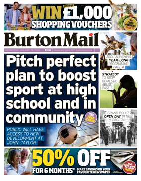 Cover of Burton Mail