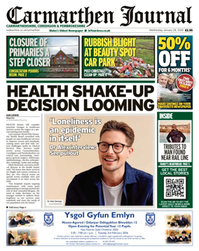 Cover of Carmarthen Journal