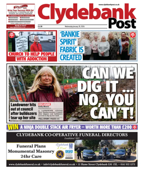 Cover of Clydebank Post