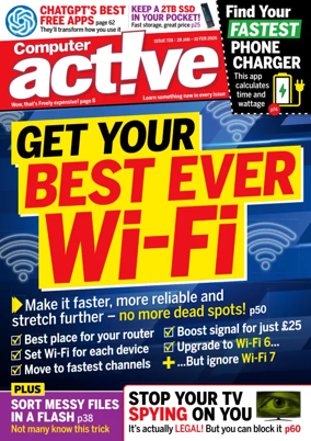 Cover of Computer Active (UK)