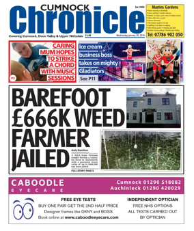Cover of Cumnock Chronicle