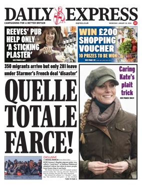 Cover of Daily Express