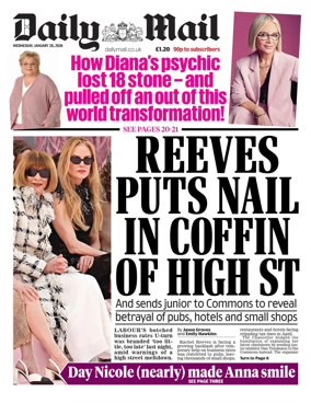 Cover of Daily Mail