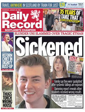 Cover of Daily Record