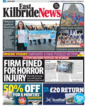 Cover of East Kilbride News