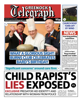 Cover of Greenock Telegraph