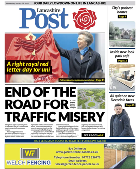 Cover of Lancashire Evening Post