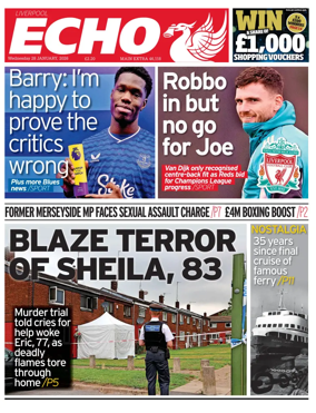 Cover of Liverpool Echo