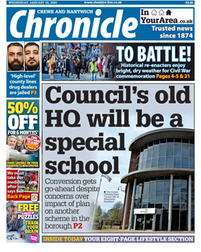 Cover of Nantwich Chronicle