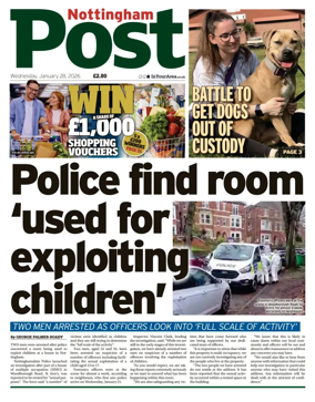 Cover of Nottingham Post