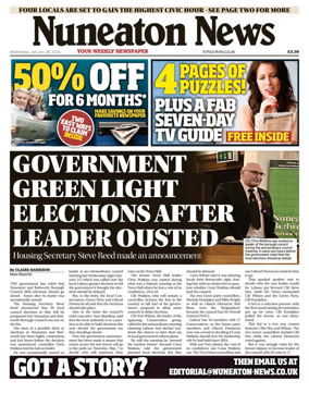 Cover of Nuneaton News