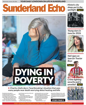 Cover of Sunderland Echo