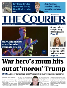 Cover of The Courier & Advertiser (Fife Edition)
