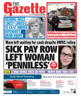 Cover of The Gazette (Scotland)