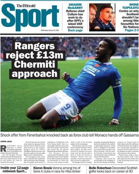 Cover of Herald Sport