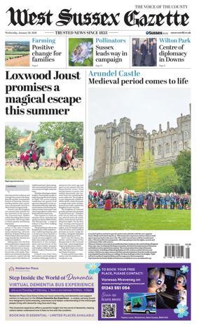 Cover of West Sussex Gazette