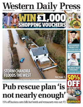 Cover of Western Daily Press