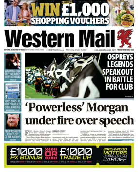Cover of Western Mail