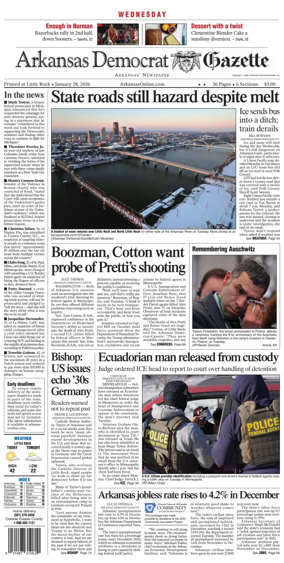 Cover of Arkansas Democrat-Gazette