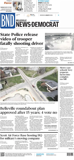 Cover of Belleville News-Democrat