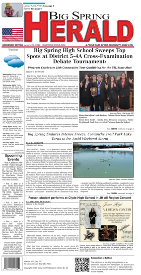 Cover of Big Spring Herald