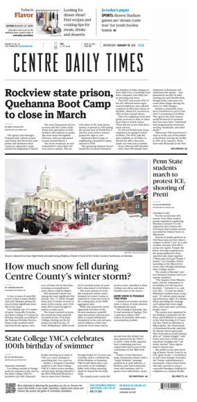 Cover of Centre Daily Times