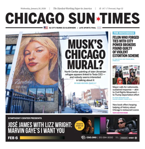 Cover of Chicago Sun-Times